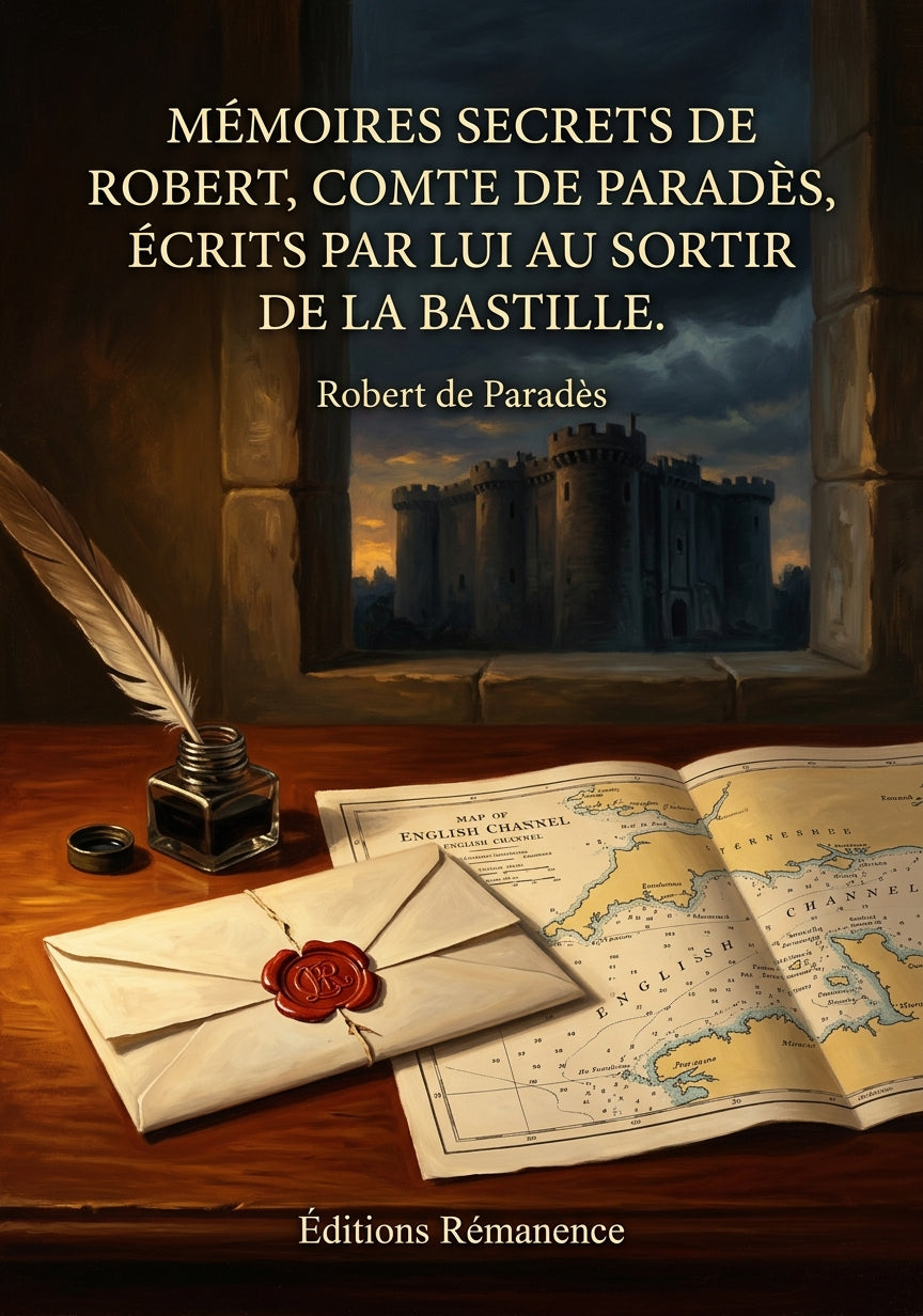 Livre Mémoires secrets de Robert, comte de Paradès, écrits par lui au sortir de la Bastille. par Robert de Paradès - Couverture - Editions Remanence