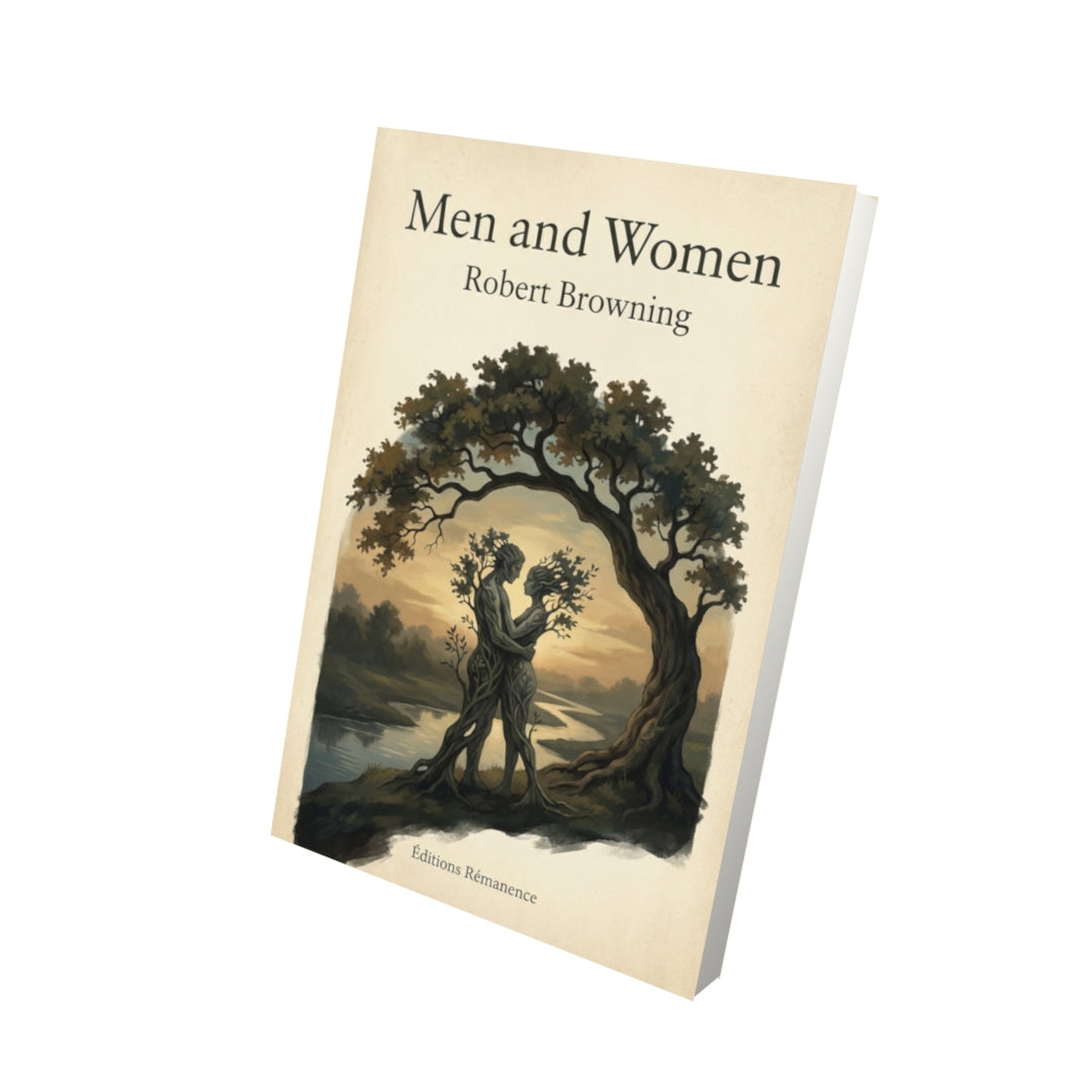 Livre Men and Women – Robert Browning - Vue 3D - Editions Remanence