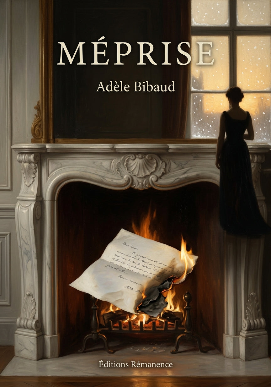 Livre Méprise par Adèle Bibaud - Couverture - Editions Remanence