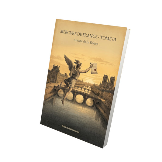 Livre Mercure de France - Tome 01 par Louis de Boissy - Vue 3D - Editions Remanence