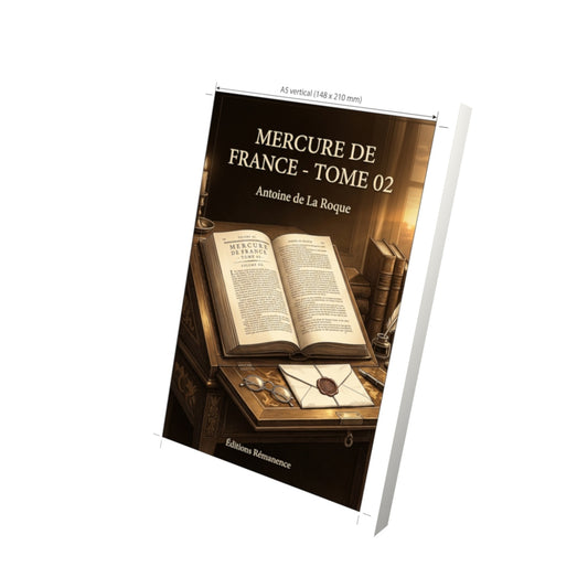Livre Mercure de France - Tome 02 par Louis de Boissy - Vue 3D - Editions Remanence