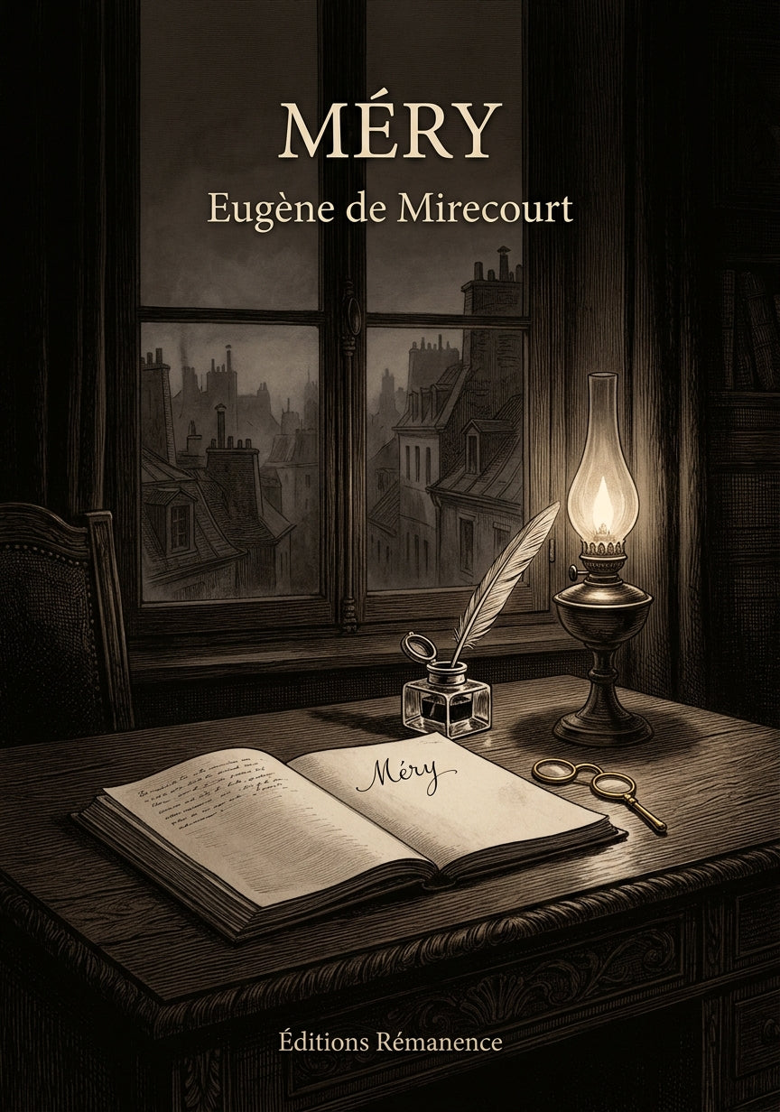 Livre Méry par Eugène de Mirecourt - Couverture - Editions Remanence