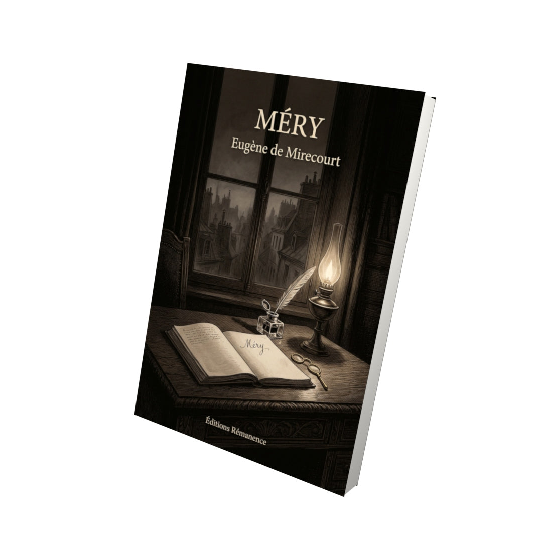 Livre Méry par Eugène de Mirecourt - Vue 3D - Editions Remanence