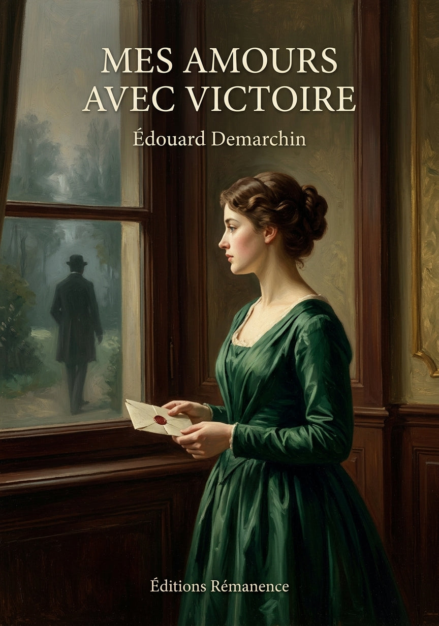 Livre Mes amours avec Victoire par Édouard Demarchin - Couverture - Editions Remanence