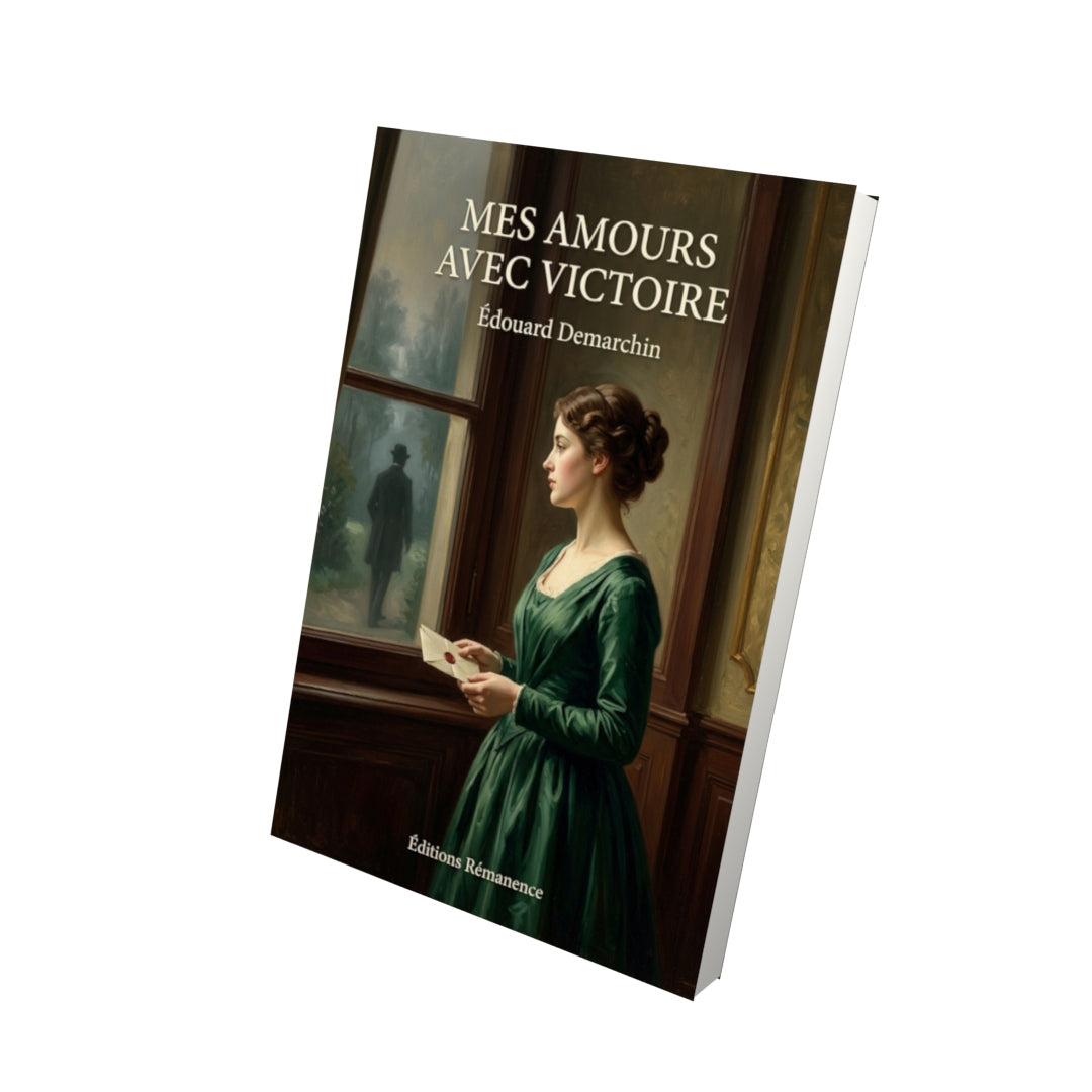 Livre Mes amours avec Victoire par Édouard Demarchin - Vue 3D - Editions Remanence