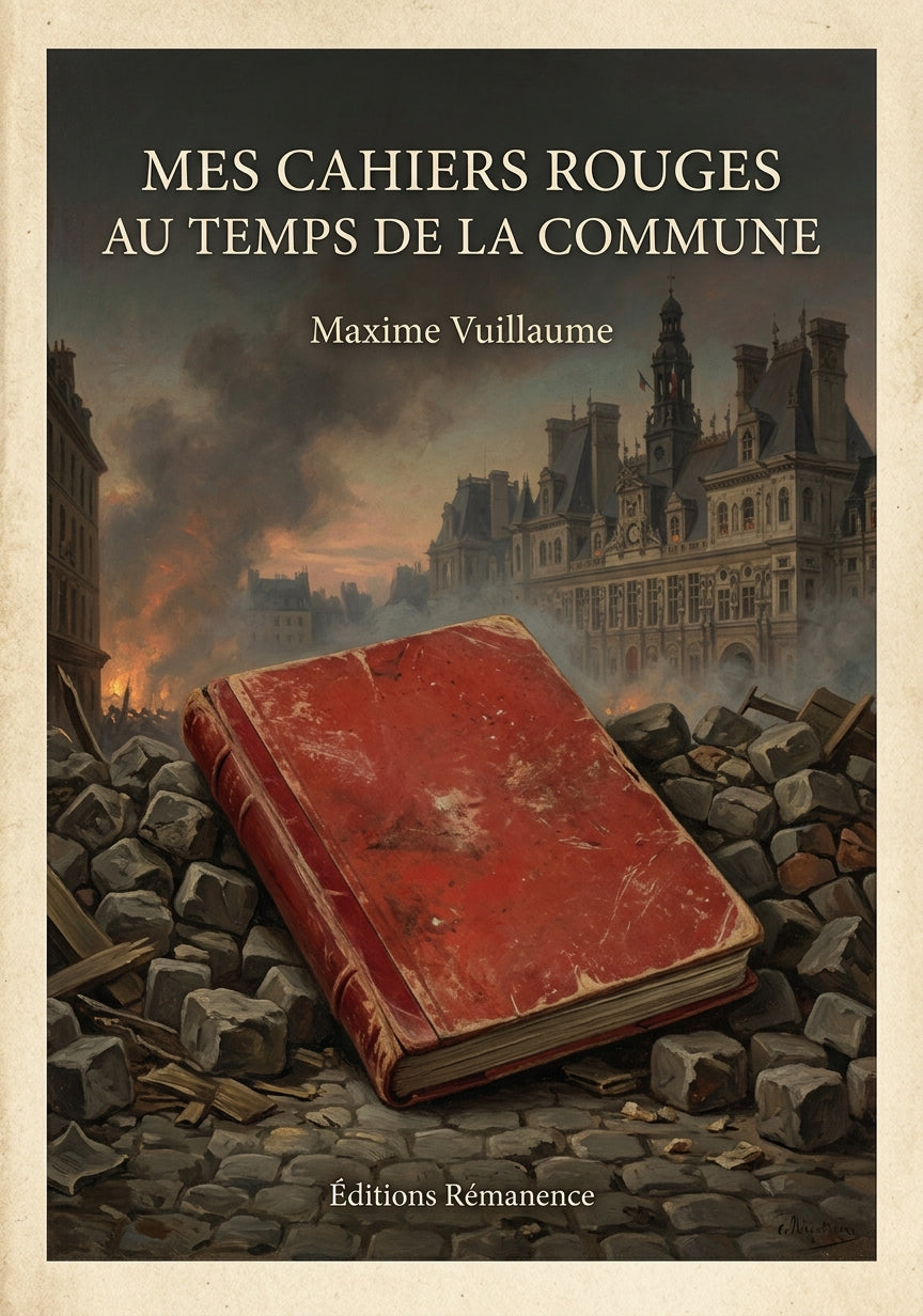 Mes cahiers rouges au temps de la Commune - Maxime Vuillaume (Couverture)