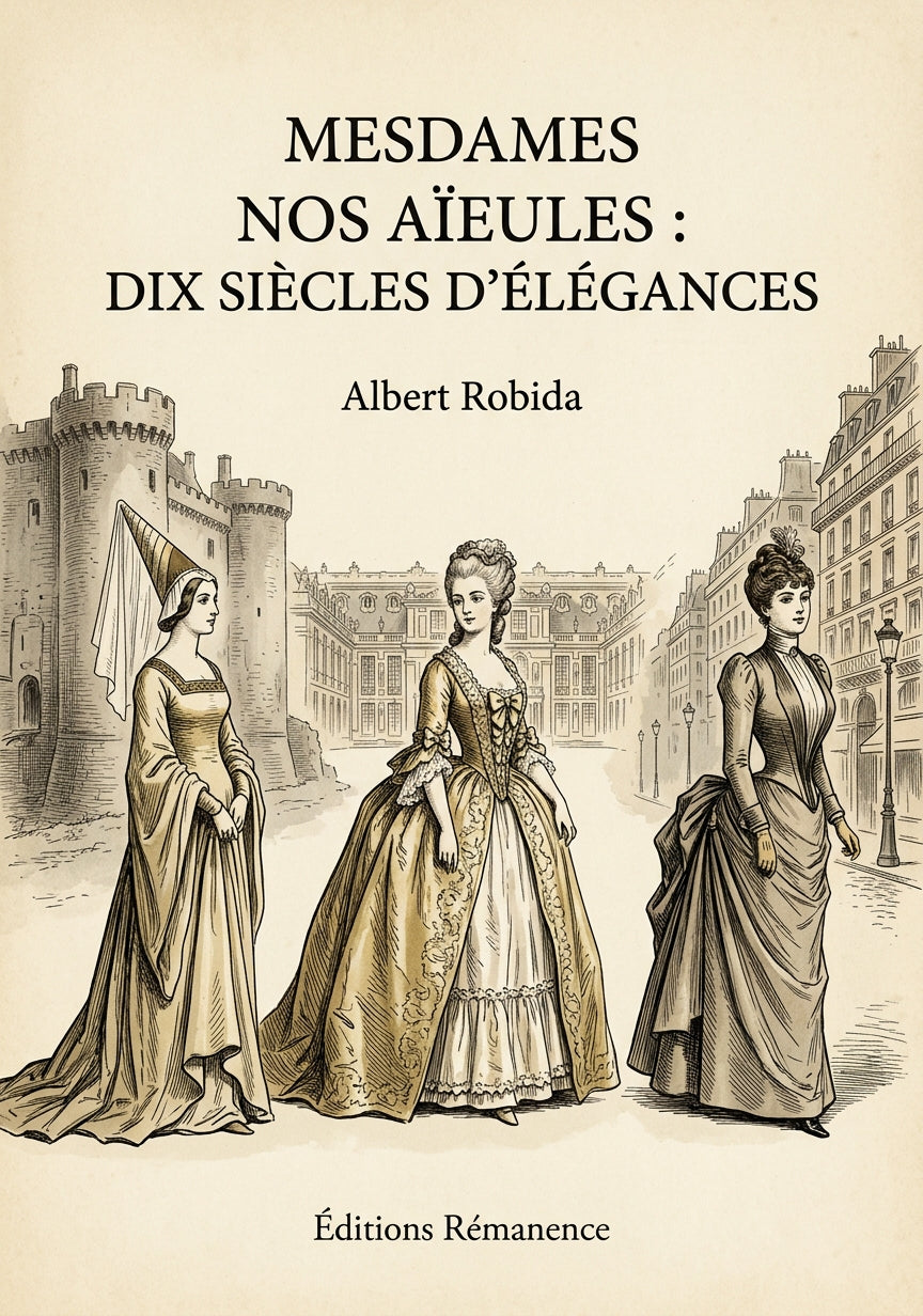 Mesdames Nos Aïeules : dix siècles d'élégances - Albert Robida (Couverture)