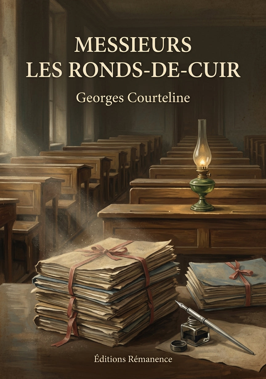 Messieurs les ronds-de-cuir - Georges Courteline (Couverture)