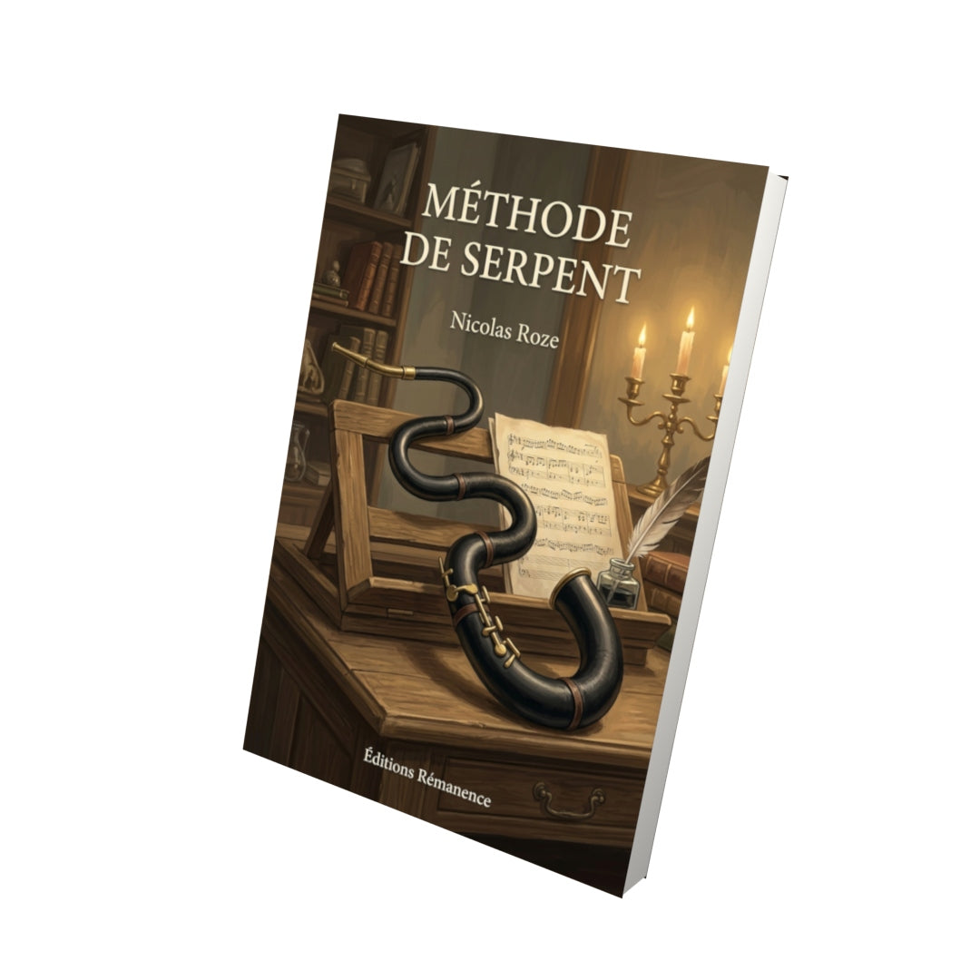 Livre Méthode de serpent par Nicolas Roze - Vue 3D - Editions Remanence