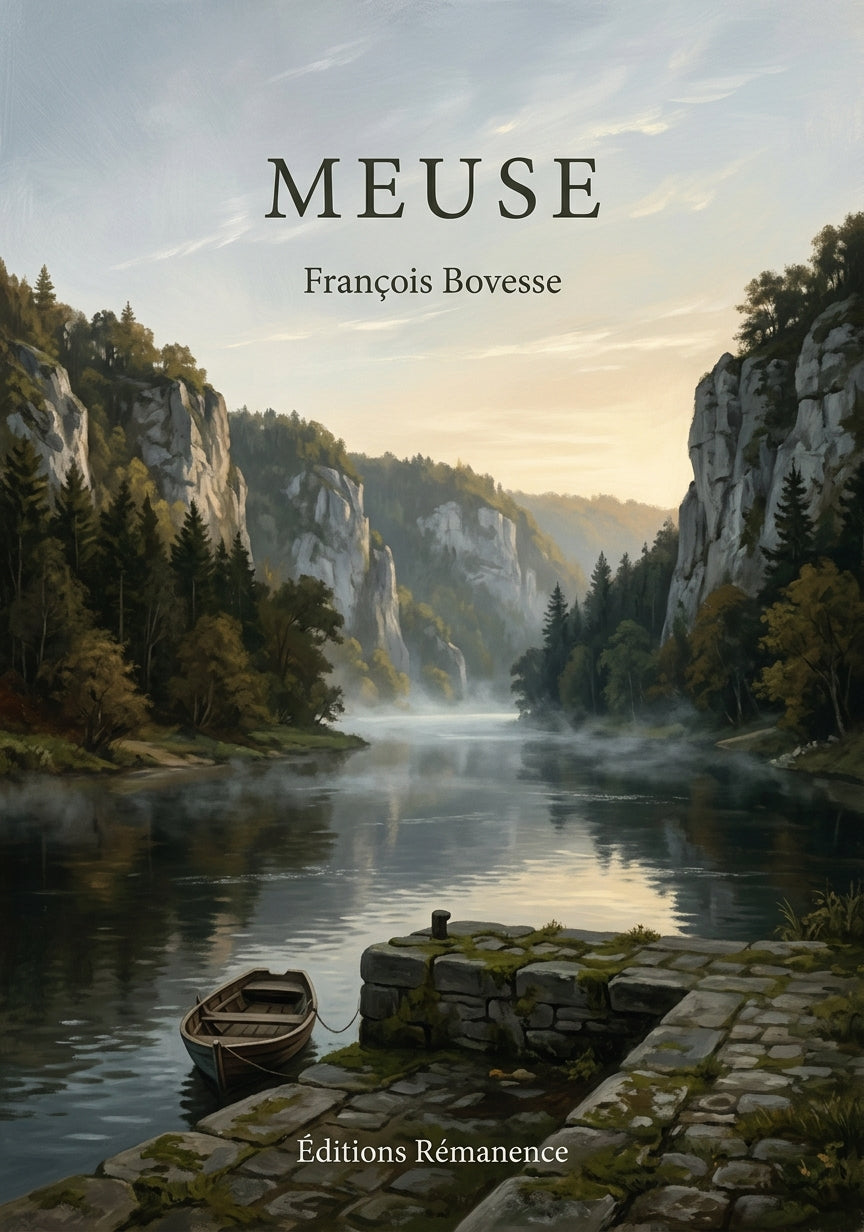 Livre Meuse par François Bovesse - Couverture - Editions Remanence