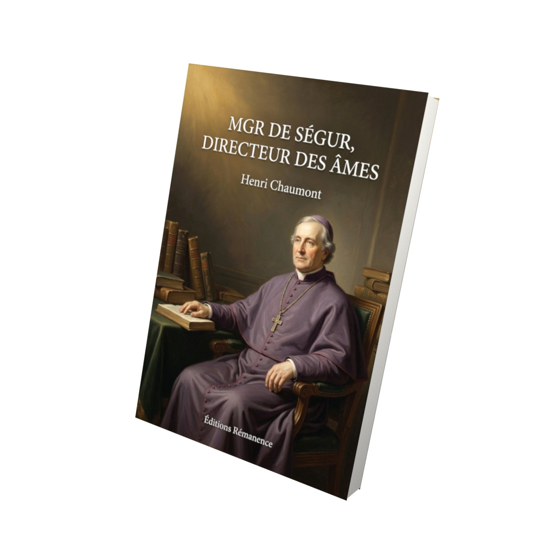 Livre Mgr de Ségur, directeur des âmes - Henri Chaumont - Vue 3D - Editions Remanence