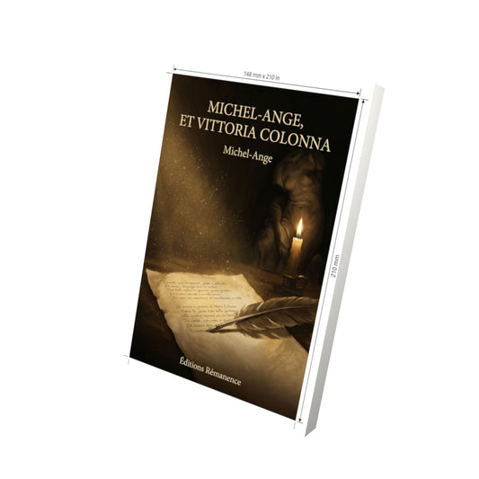 Livre Michel-Ange, et Vittoria Colonna par Michel-Ange - Vue 3D - Editions Remanence