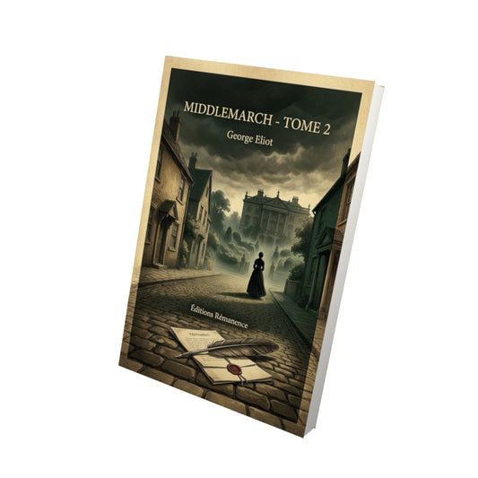 Livre Middlemarch - Tome 2 par George Eliot - Vue 3D - Editions Remanence
