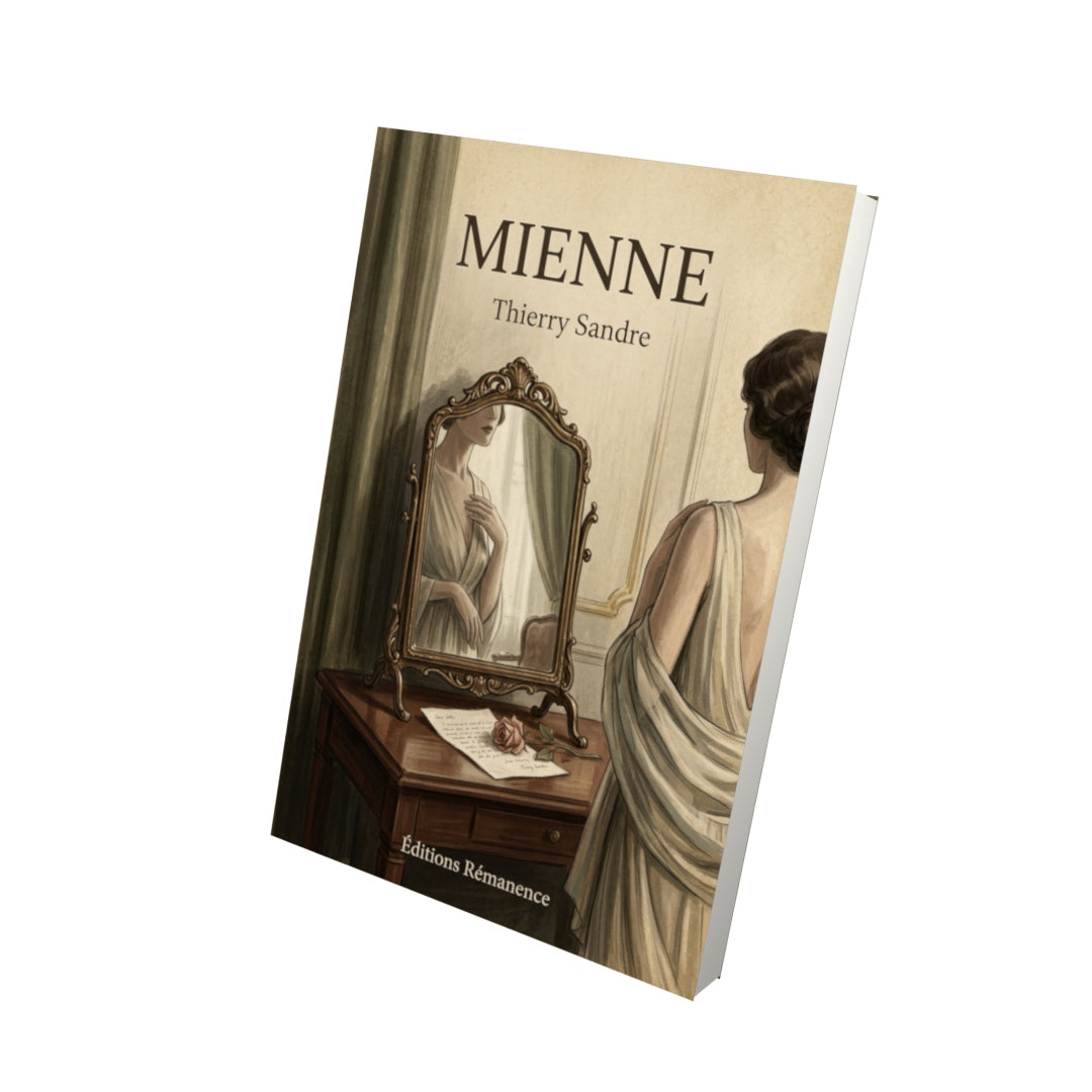 Livre Mienne - Thierry Sandre - Vue 3D - Editions Remanence