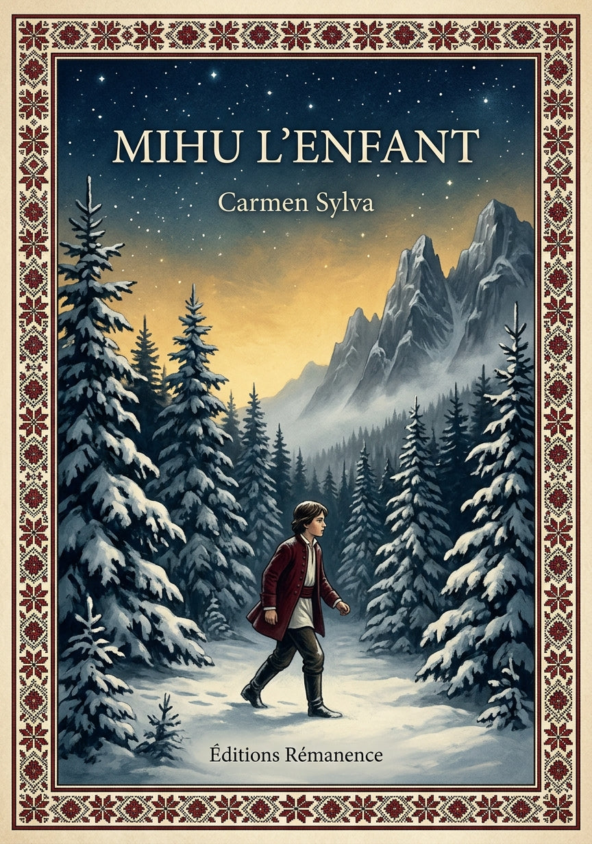 Livre Mihu l’enfant par Carmen Sylva - Couverture - Editions Remanence