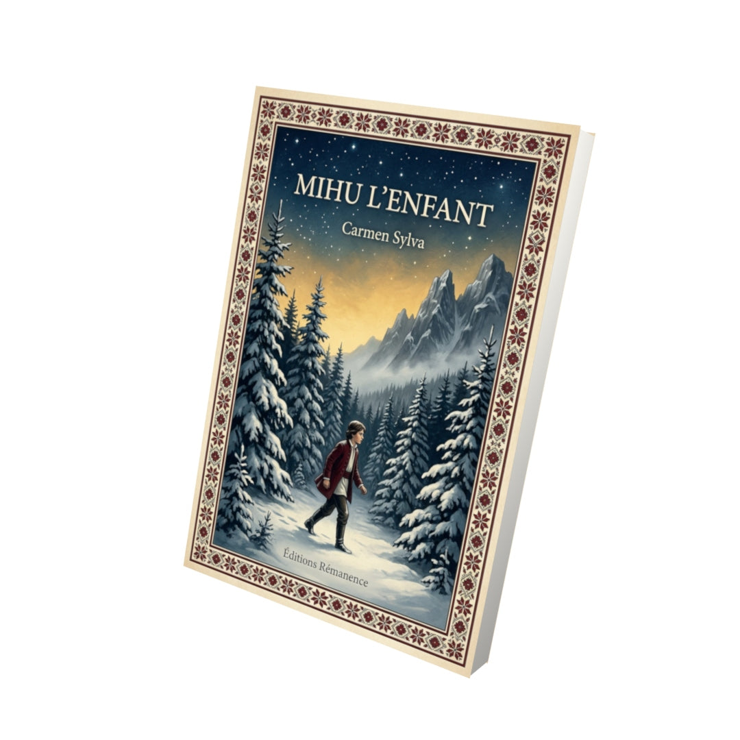 Livre Mihu l’enfant par Carmen Sylva - Vue 3D - Editions Remanence