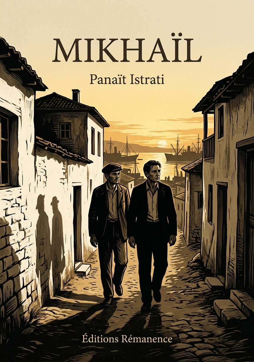 Livre Mikhaïl par Panaït Istrati - Couverture - Editions Remanence