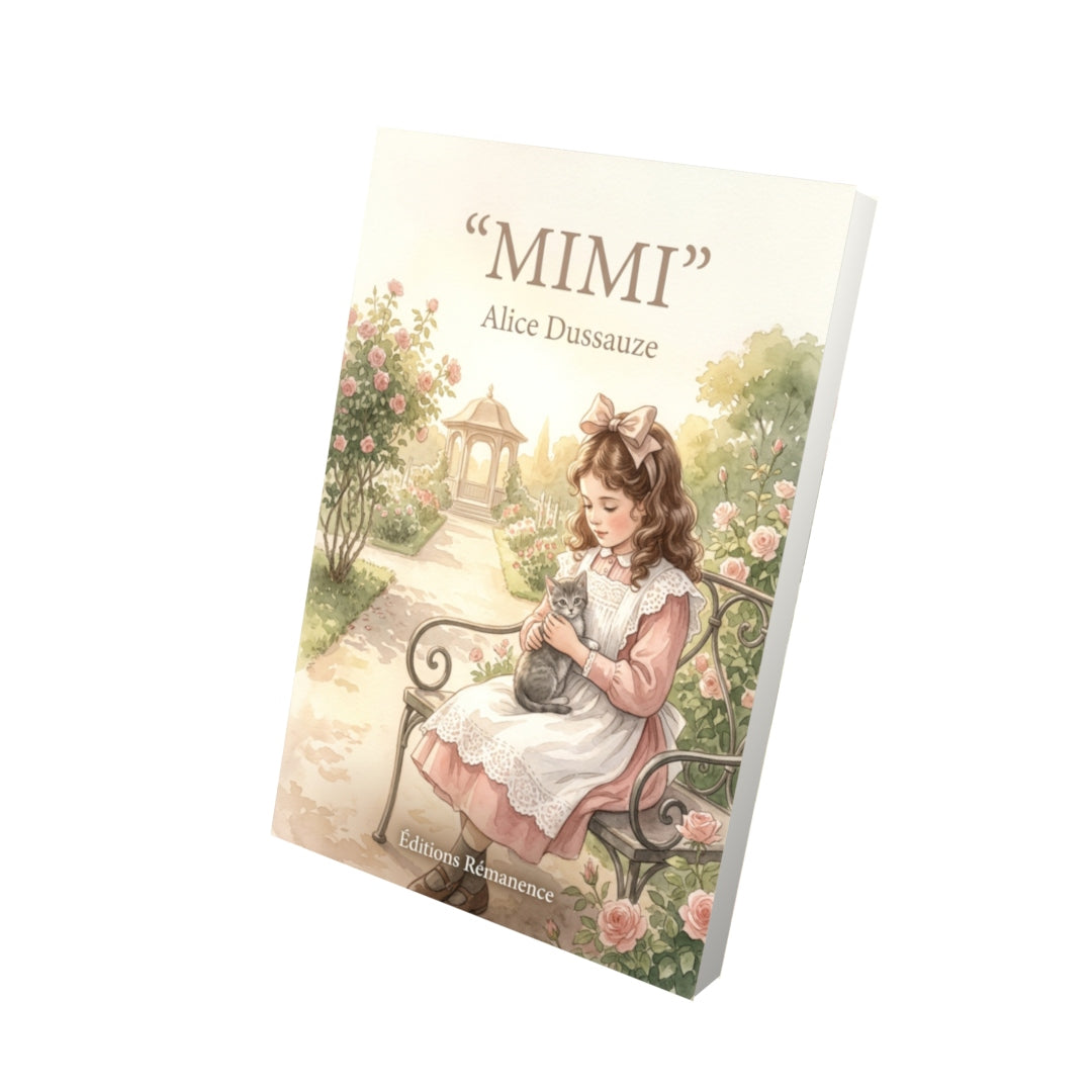 Livre Mimi par Alice Dussauze - Vue 3D - Editions Remanence