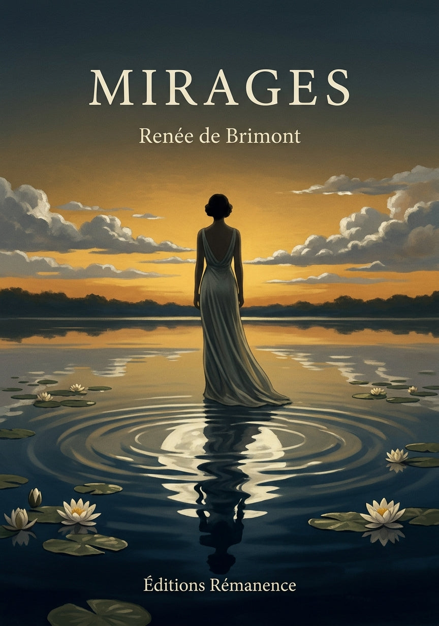 Livre Mirages par Renée de Brimont - Couverture - Editions Remanence