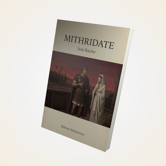 Livre Mithridate - Jean Racine - Couverture 3D