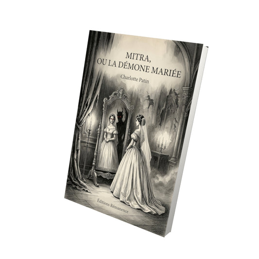 Livre Mitra, ou la Démone mariée par Charlotte Patin - Vue 3D - Editions Remanence