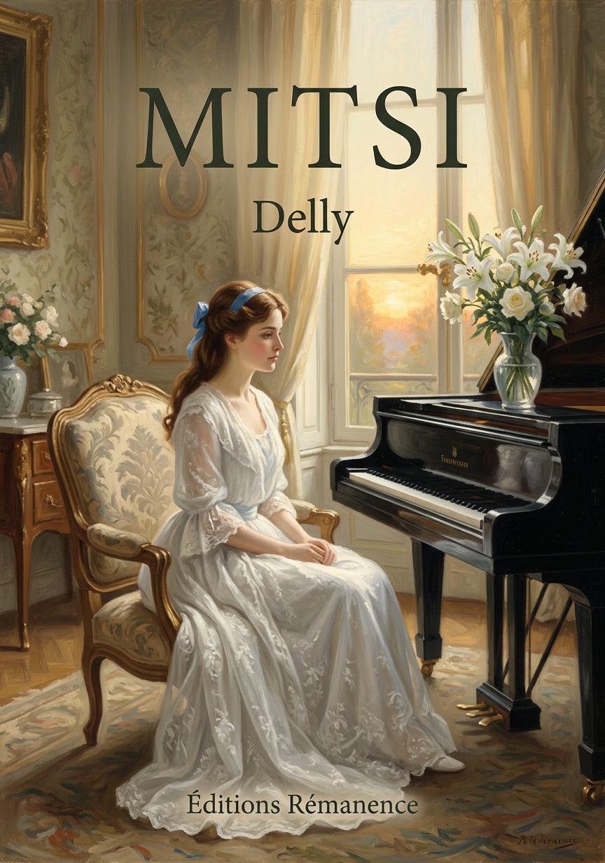 Livre Mitsi par Delly - Couverture - Editions Remanence