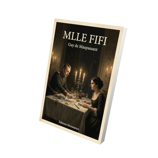 Livre Mlle Fifi - Guy de Maupassant - Vue 3D - Editions Remanence