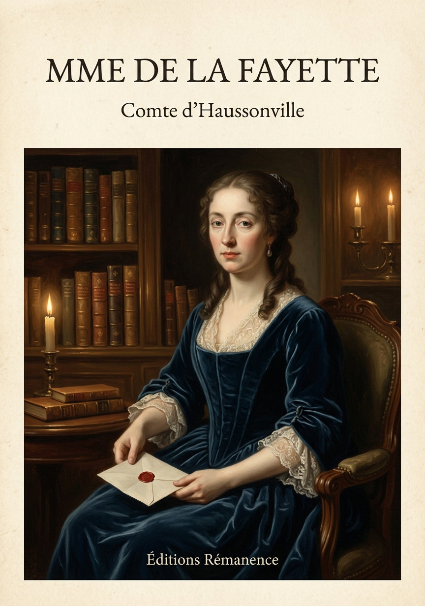Mme de La Fayette - Comte d'Haussonville (Couverture)