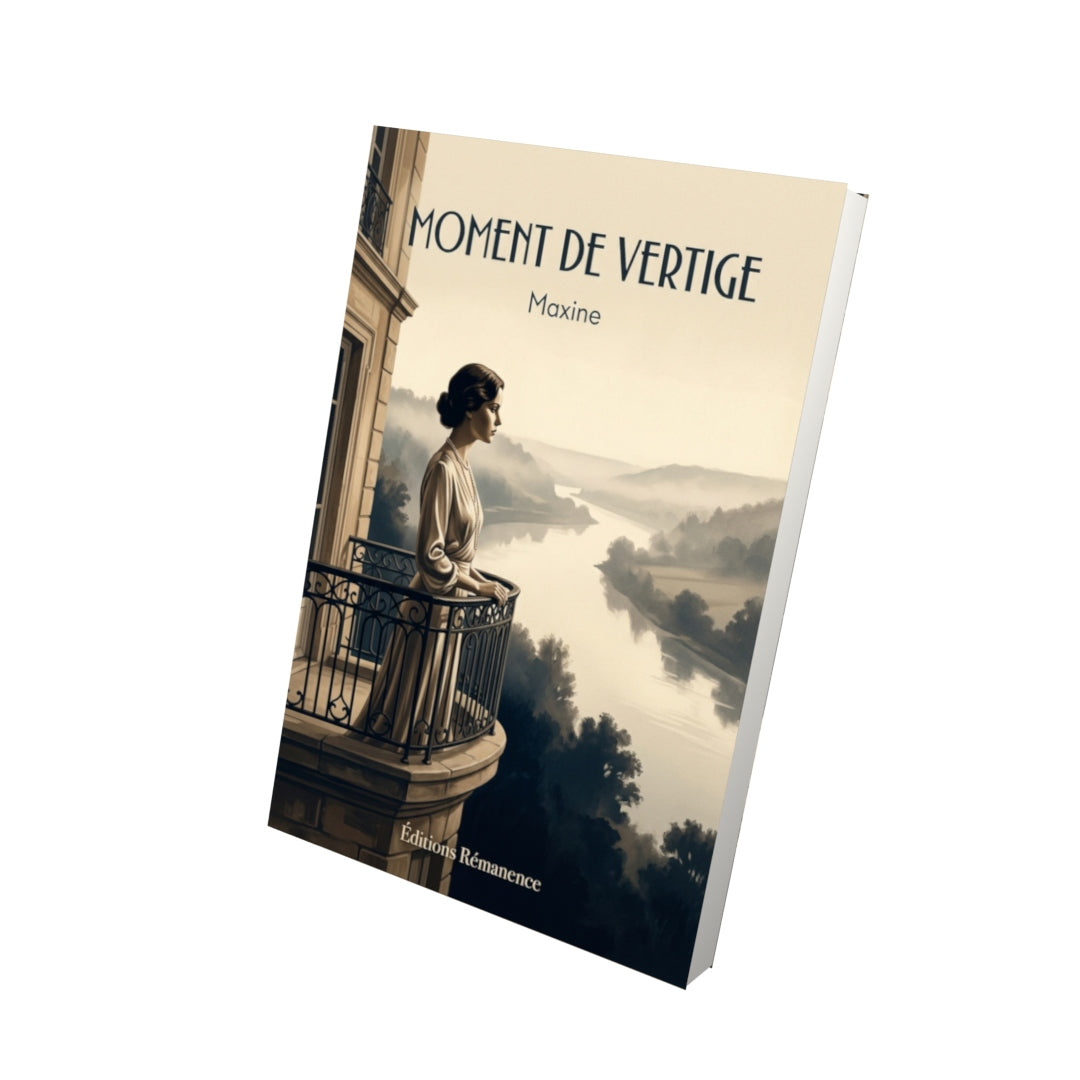 Livre Moment de vertige par Maxine - Vue 3D - Editions Remanence