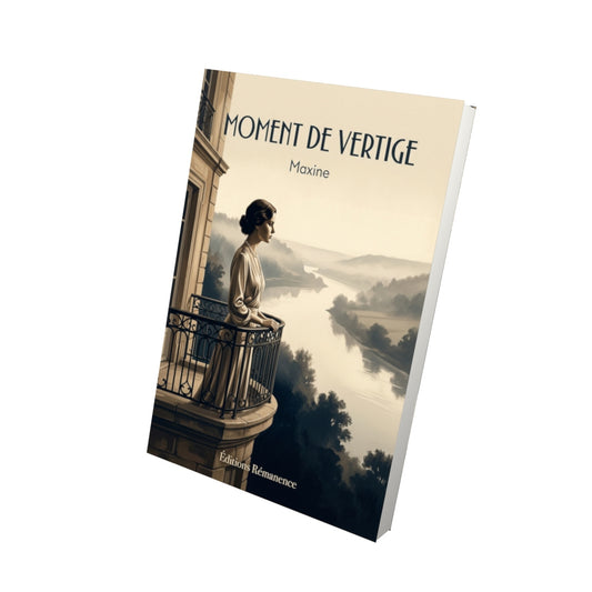 Livre Moment de vertige par Maxine - Vue 3D - Editions Remanence
