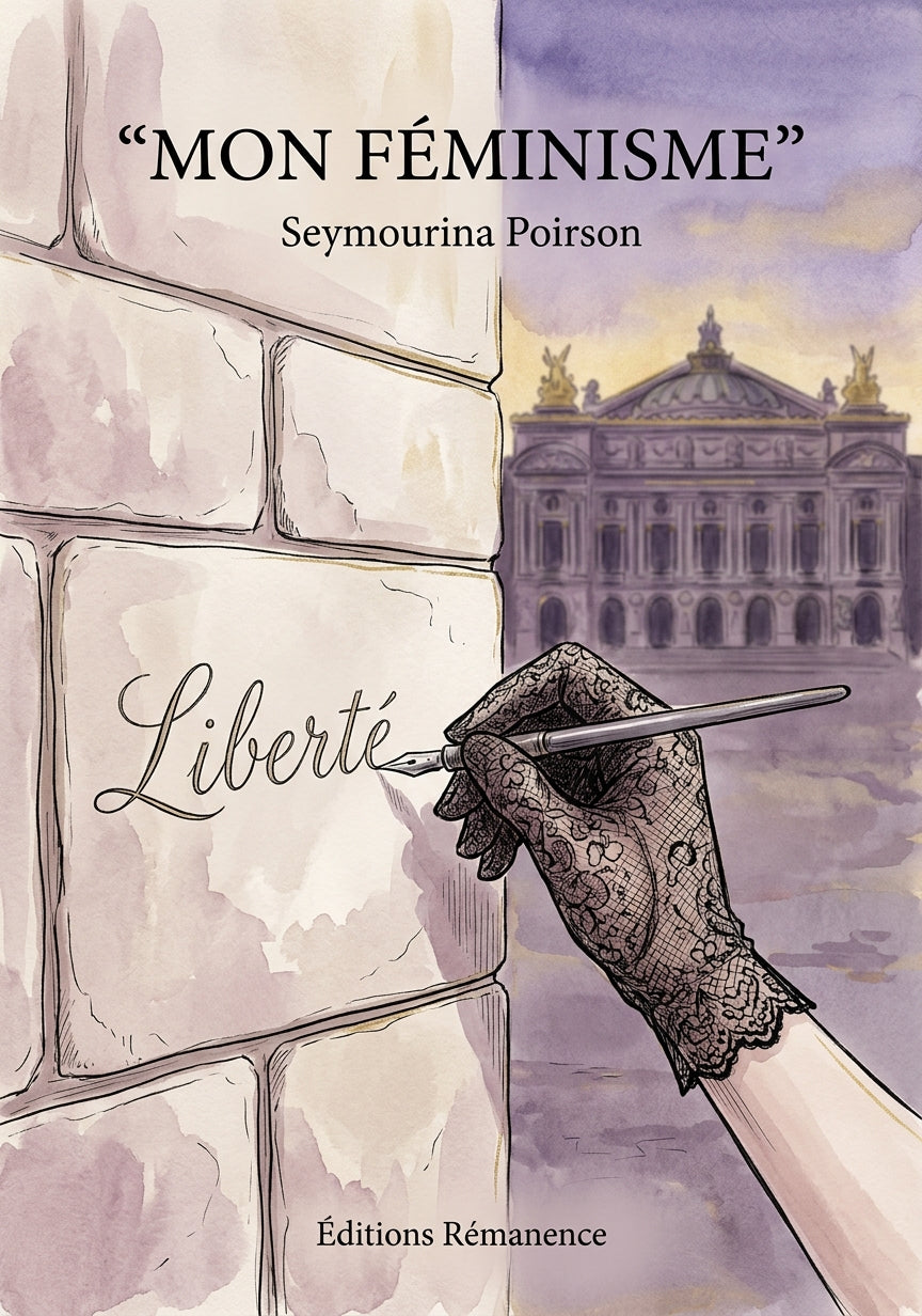 Livre Mon Féminisme par Seymourina Poirson - Couverture - Editions Remanence