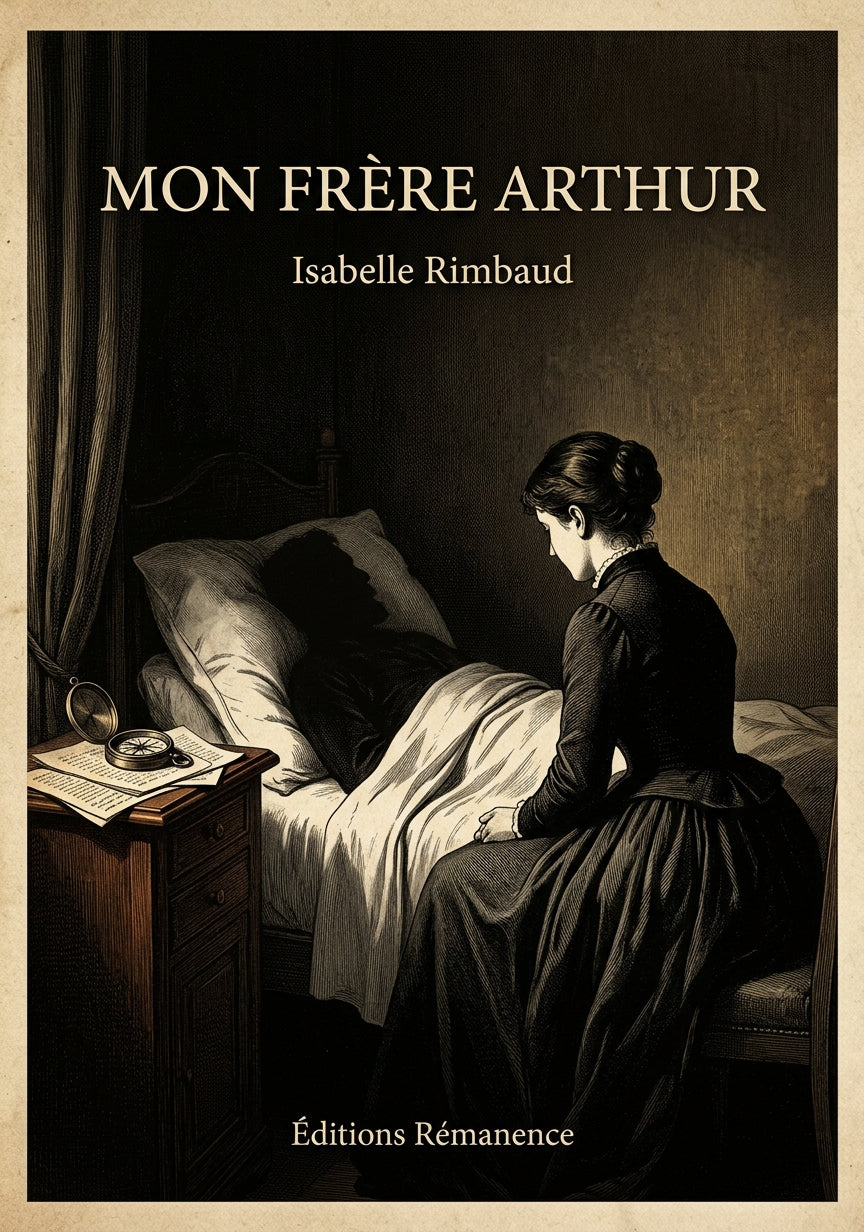 Livre Mon frère Arthur par Isabelle Rimbaud - Couverture - Editions Remanence
