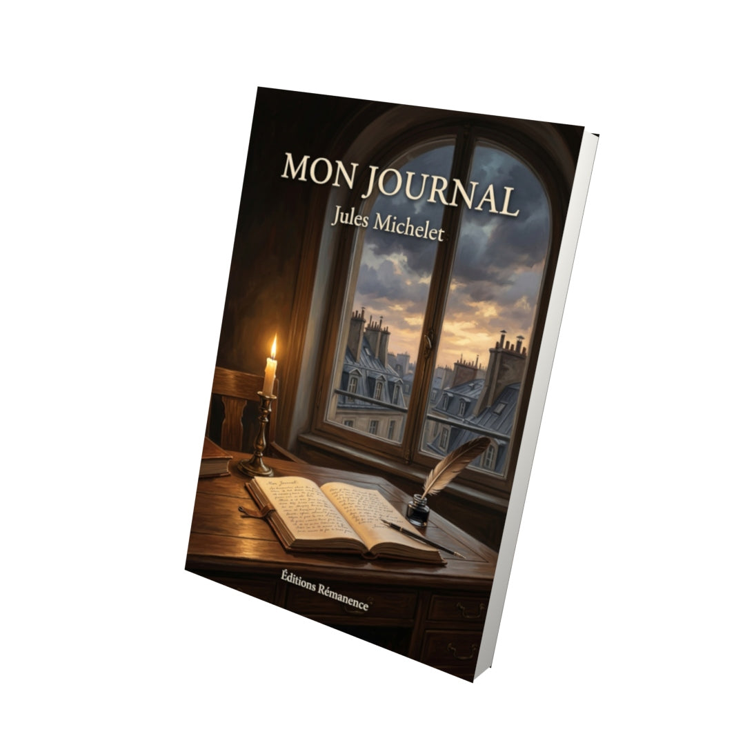 Livre Mon journal par Jules Michelet - Vue 3D - Editions Remanence