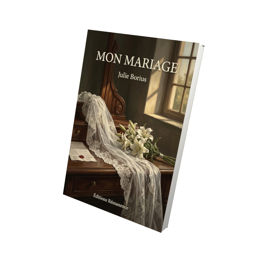 Livre Mon mariage par Julie Borius - Vue 3D - Editions Remanence