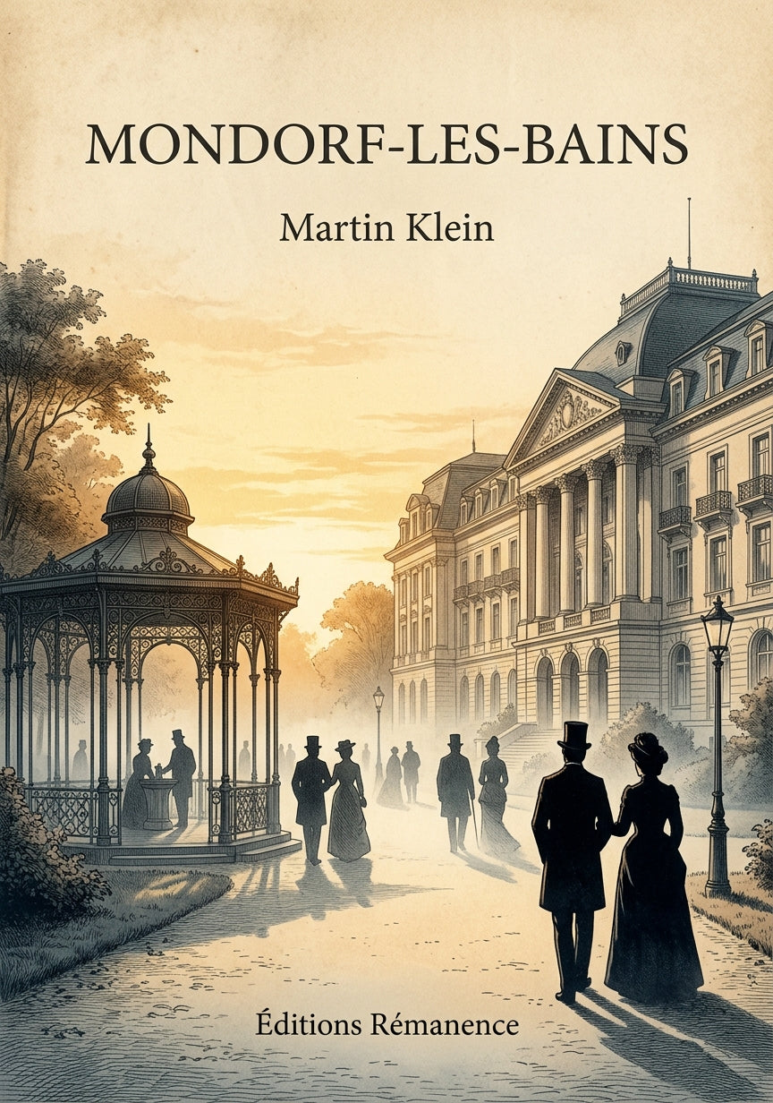 Livre Mondorf-les-bains par Martin Klein - Couverture - Editions Remanence