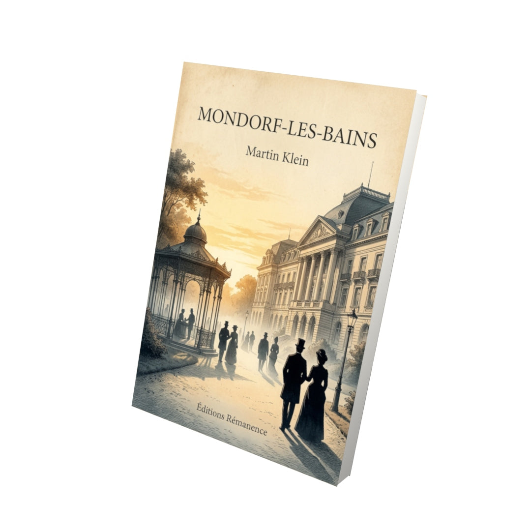 Livre Mondorf-les-bains par Martin Klein - Vue 3D - Editions Remanence