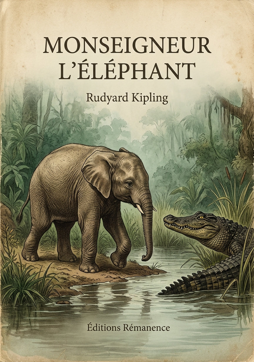 Monseigneur l'Éléphant - Rudyard Kipling (Couverture)