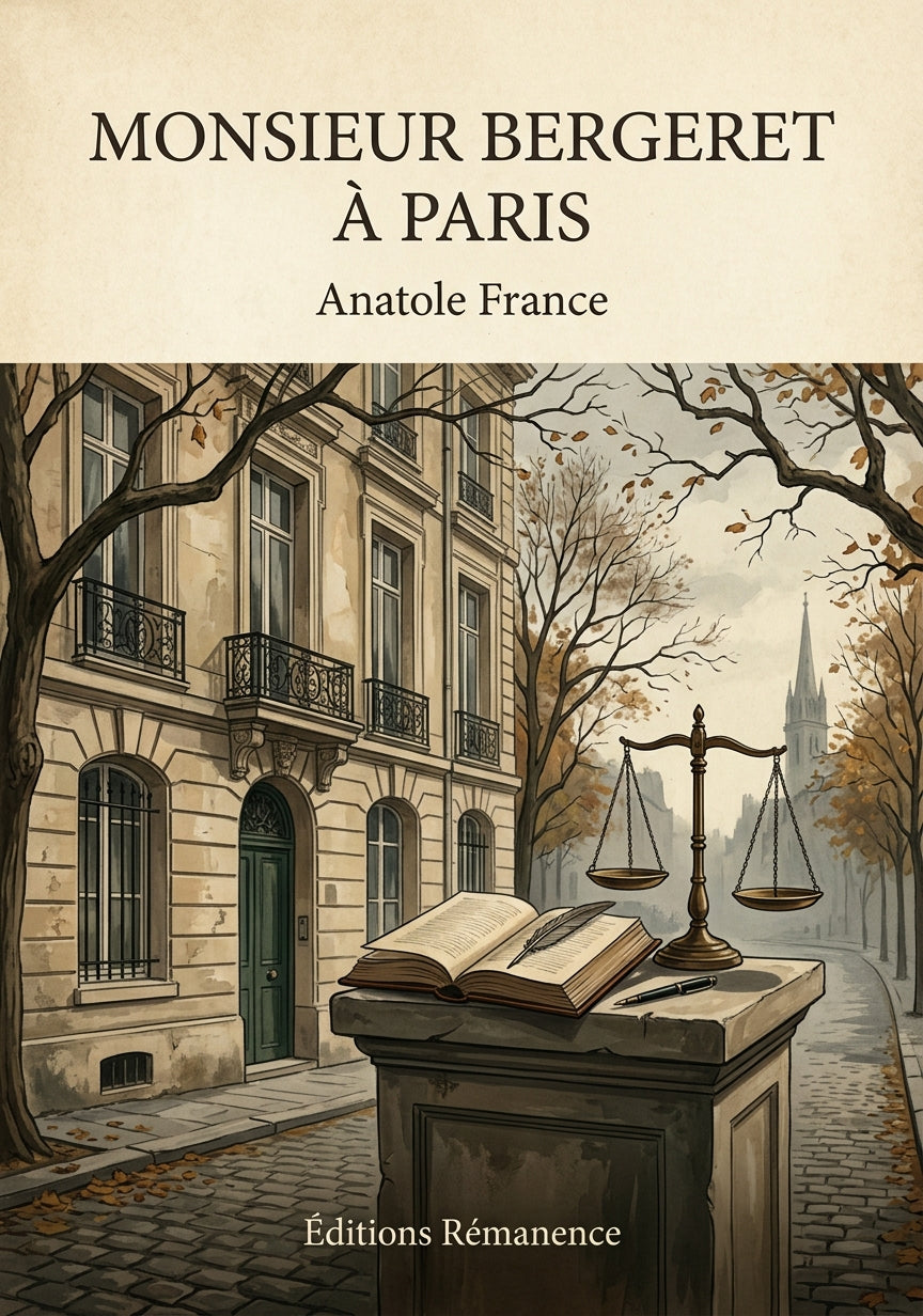 Monsieur Bergeret à Paris - Anatole France (Couverture)