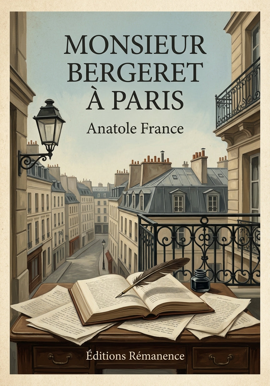 Monsieur Bergeret à Paris - Anatole France (Couverture)