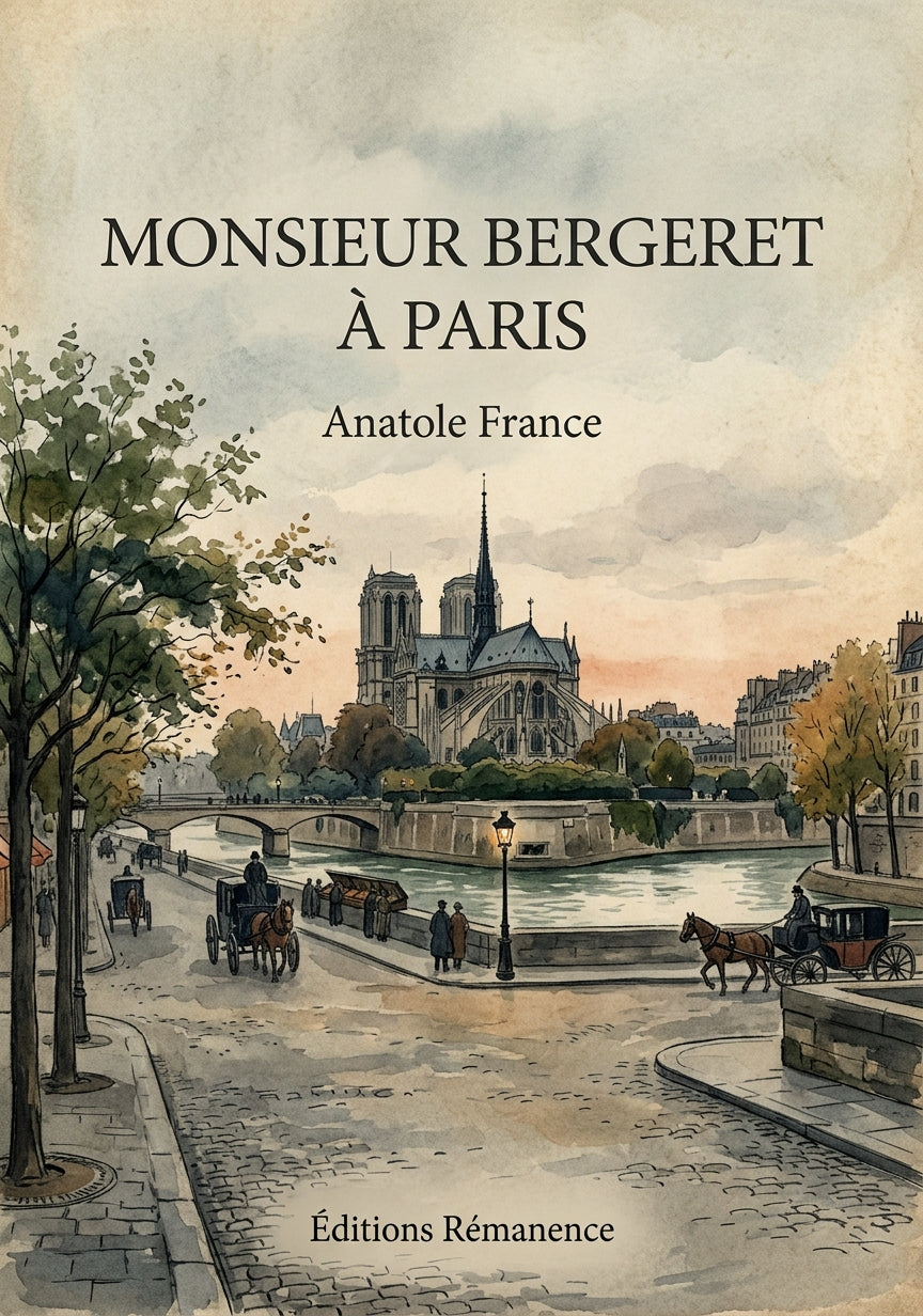 Monsieur Bergeret à Paris - Anatole France (Couverture)