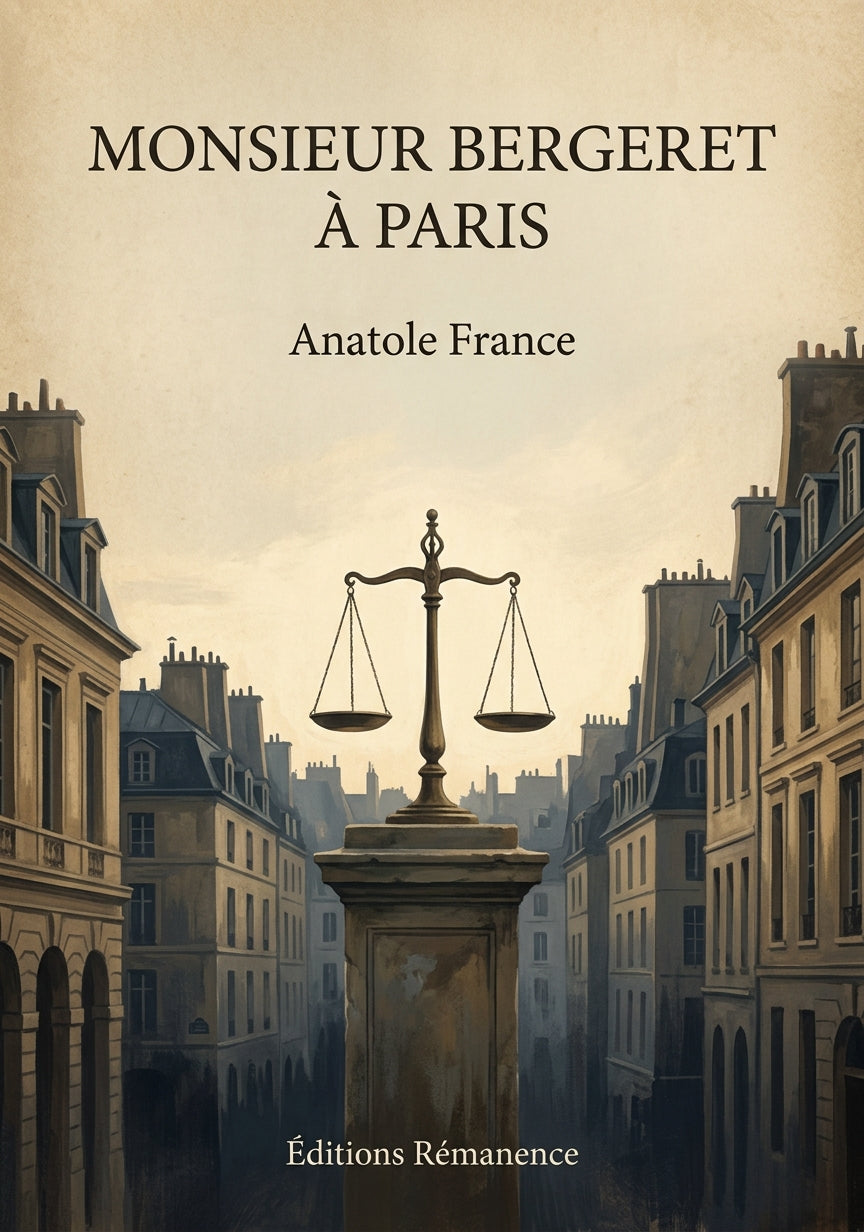 Monsieur Bergeret à Paris - Anatole France (Couverture)