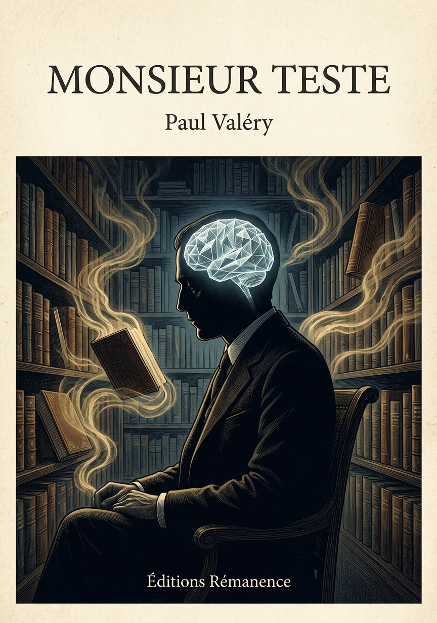 Monsieur Teste - Paul Valéry (Couverture)