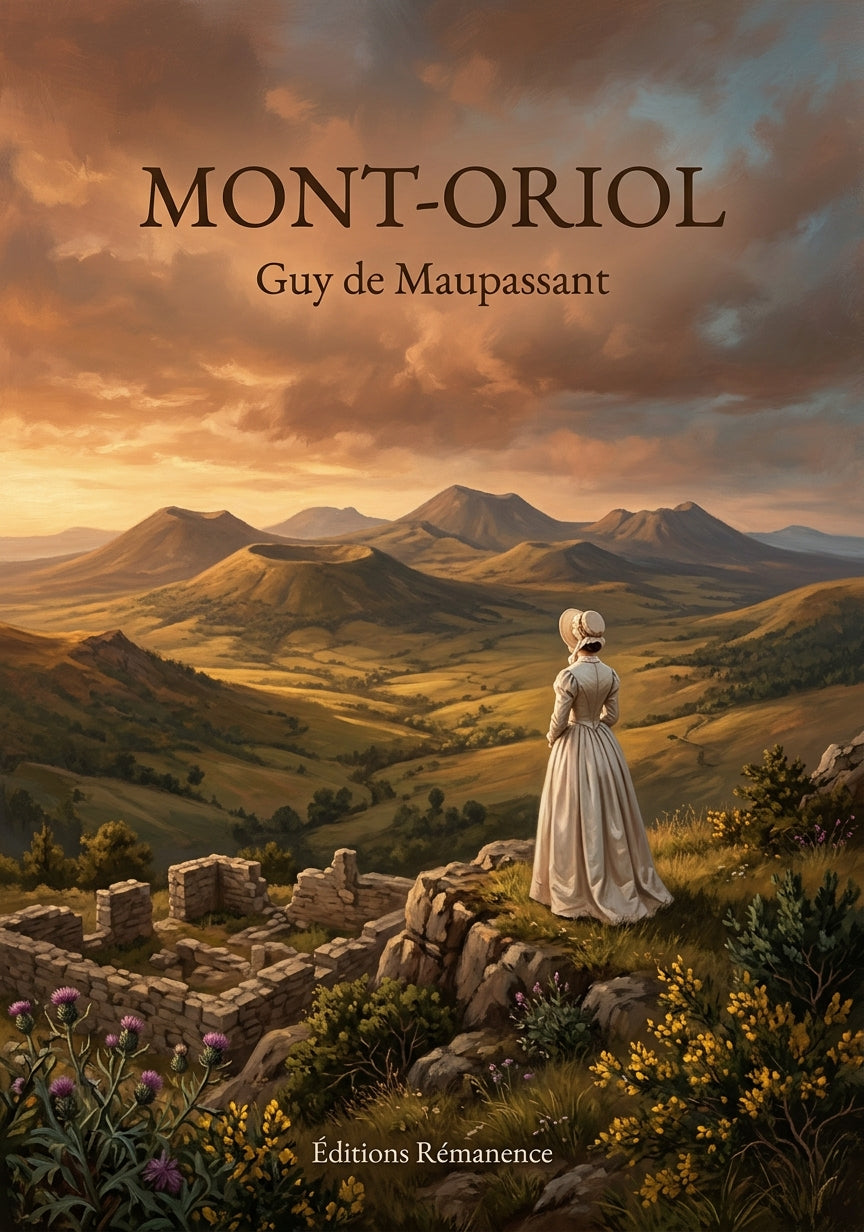 Livre Mont-Oriol par Guy de Maupassant - Couverture - Editions Remanence