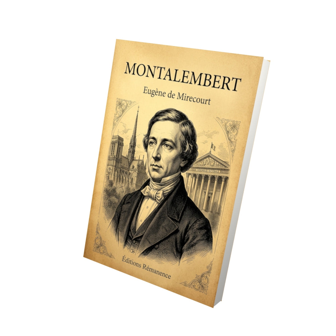 Livre Montalembert - Eugène de Mirecourt - Vue 3D - Editions Remanence