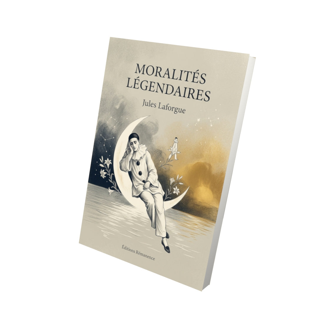 Livre Moralités légendaires par Jules Laforgue - Vue 3D - Editions Remanence
