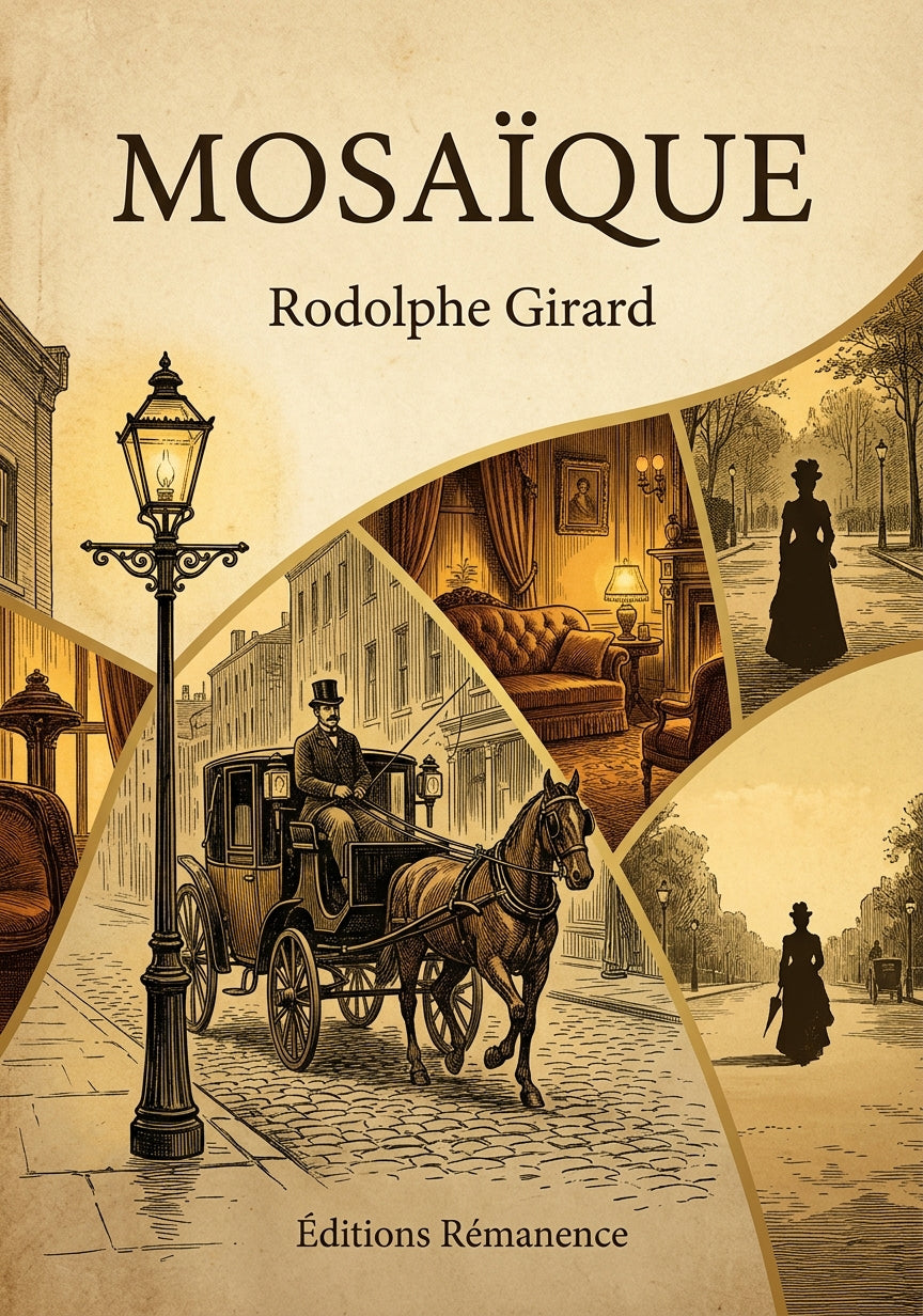 Livre Mosaïque par Rodolphe Girard - Couverture - Editions Remanence