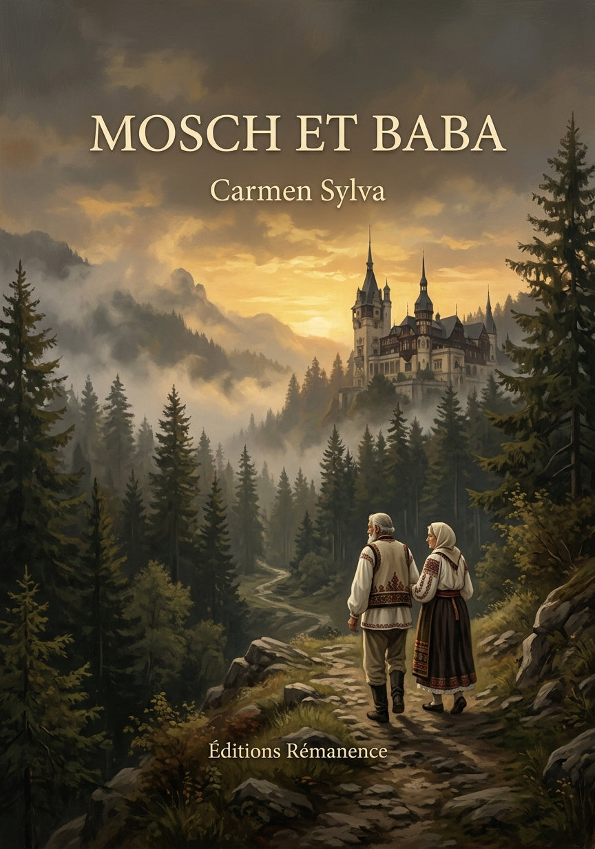 Livre Mosch et Baba par Carmen Sylva - Couverture - Editions Remanence