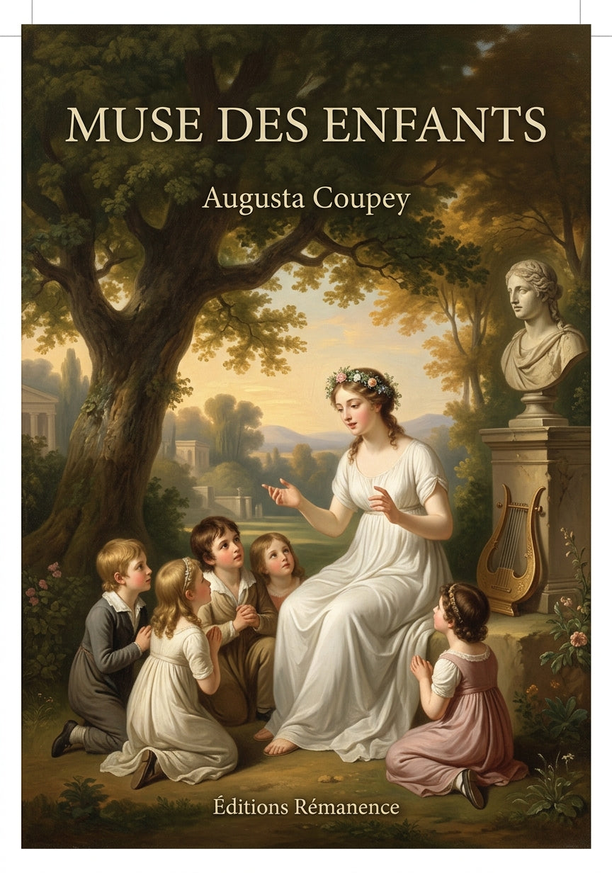 Livre Muse des enfants par Augusta Coupey - Couverture - Editions Remanence