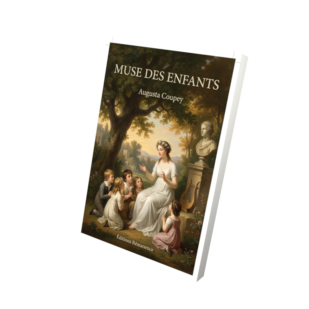 Livre Muse des enfants par Augusta Coupey - Vue 3D - Editions Remanence
