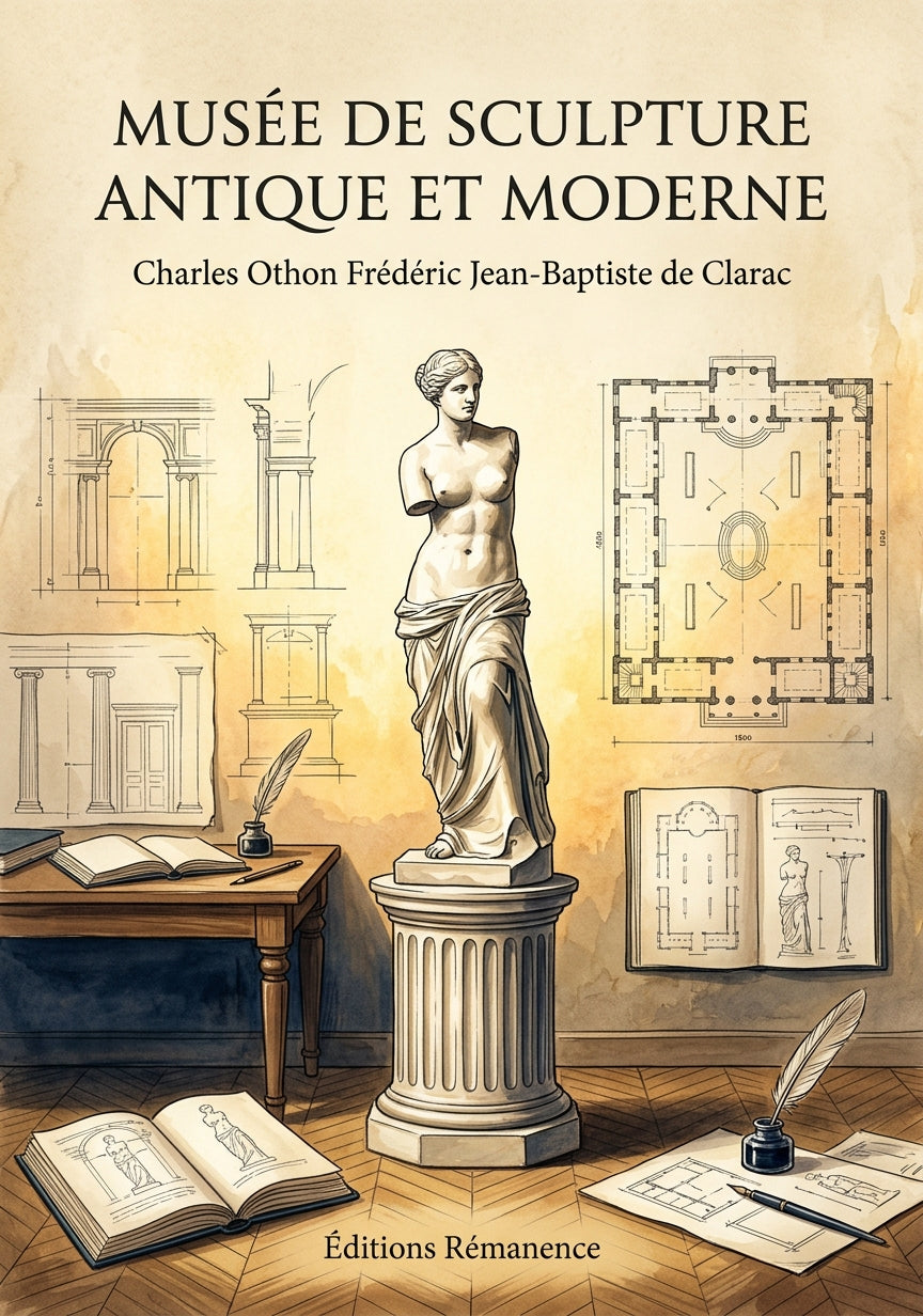 Livre Musée de sculpture antique et moderne par Charles Othon Frédéric Jean-Baptiste de Clarac - Couverture - Editions Remanence